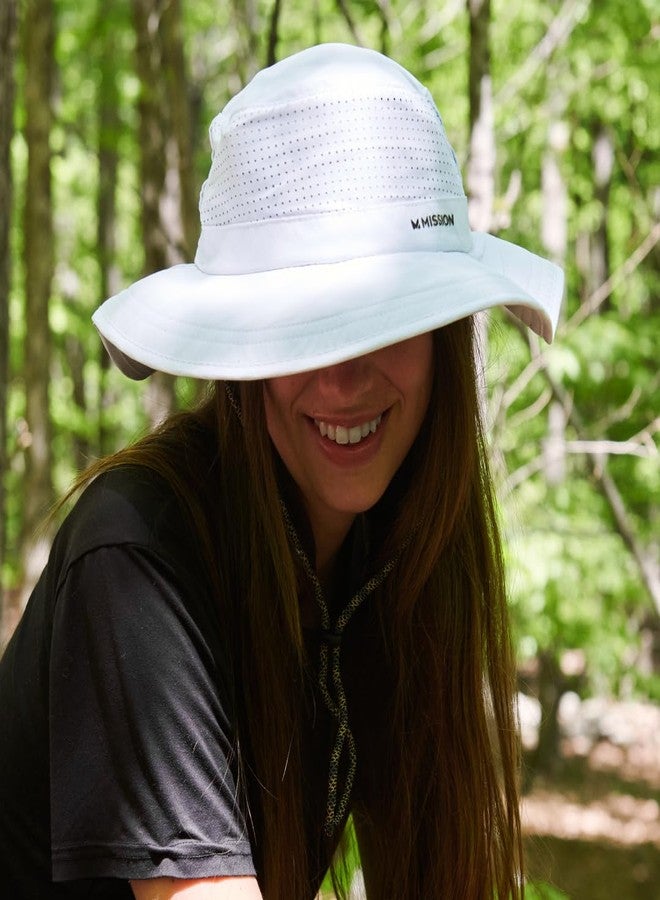 MISSION Cooling UPF Boonie Hat - Unisex Sun Hat for Hiking, Beach & Fishing - Sweat & Water Activated Technology, Bronze Green, One size - Image 5