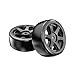 HYPER GO 1415C 114 Scale RC Car Accessories Drift Wheels Suitable for Hex 12mm Spare Parts RC Vehicle Wheels Tire Sets for H14MK 14301 14302 Pair - Image 3