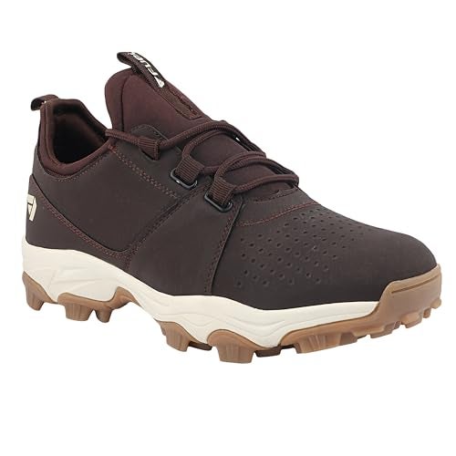 FUEL Outdoor-01 Men’s Hiking & Trekking Shoes | Durable Rexine Upper & EVA+TPR Anti-Skid Sole | Lightweight Outdoor Shoes for Trail, Climbing, Walking, Running & Casual Use (Brown,6UK) - Image 2