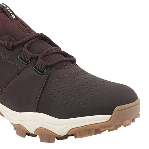 FUEL Outdoor-01 Men’s Hiking & Trekking Shoes | Durable Rexine Upper & EVA+TPR Anti-Skid Sole | Lightweight Outdoor Shoes for Trail, Climbing, Walking, Running & Casual Use (Brown,6UK) - Image 4