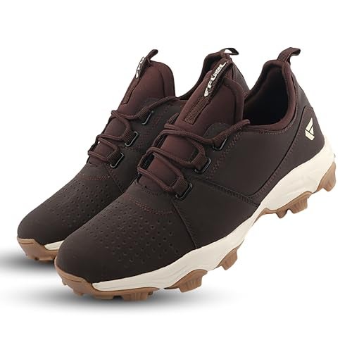 FUEL Outdoor-01 Men’s Hiking & Trekking Shoes | Durable Rexine Upper & EVA+TPR Anti-Skid Sole | Lightweight Outdoor Shoes for Trail, Climbing, Walking, Running & Casual Use (Brown,6UK) - Image 5