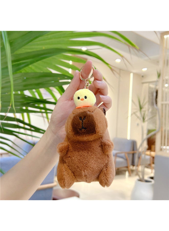 Internet Red Explosions Kapibala Doll Cute Capybara Pendant Plush Toy Doll Catch Machine Doll Wholesale