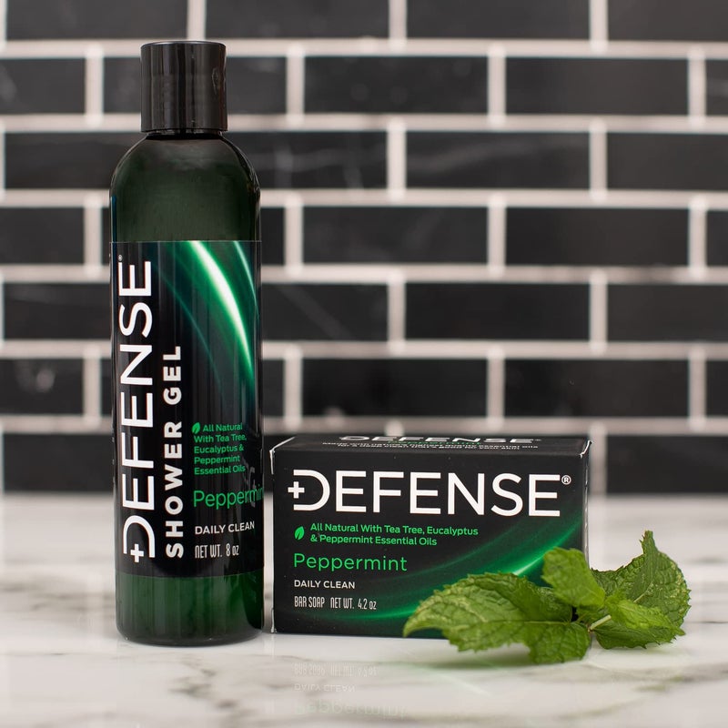 Defense Soap 5pk All Natural Peppermint Bar Soap for Men | Made by Wrestlers with Tea Tree Oil & Eucalyptus Oil to Promote Healthy Skin - Image 4