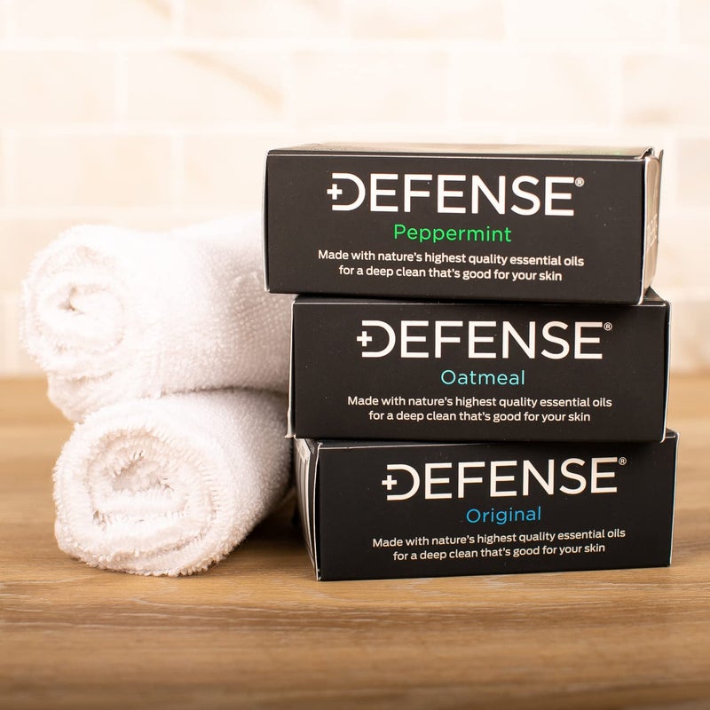 Defense Soap 5pk All Natural Peppermint Bar Soap for Men | Made by Wrestlers with Tea Tree Oil & Eucalyptus Oil to Promote Healthy Skin - Image 5