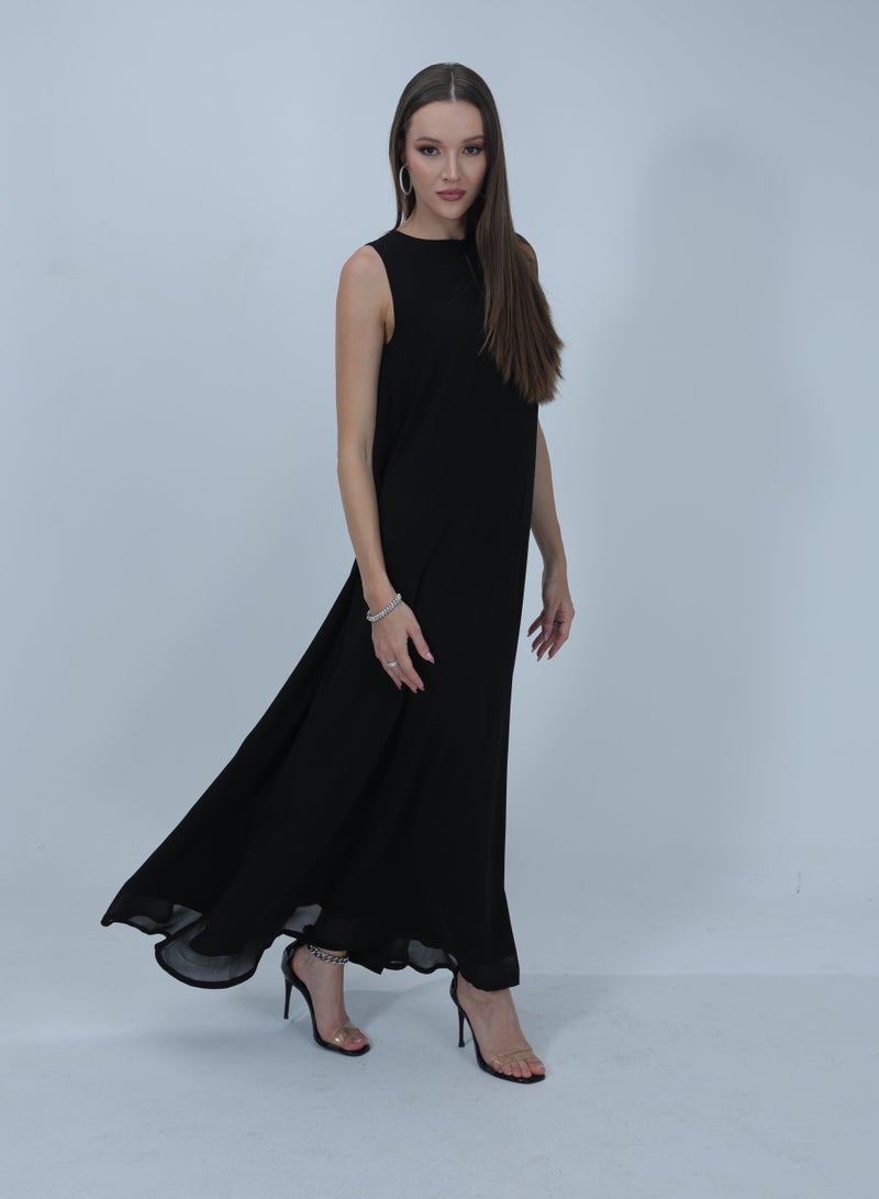 Etta Monique, Sleeveless Long Dress - Image 1