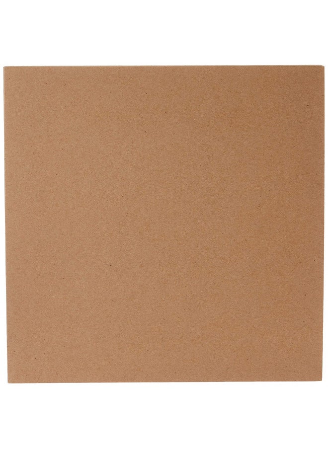Grafix GRAFIX Medium Weight 12 x 12, White Pack of 25 Acid-Free 0.05 Chipboard Sheets, Create Three-Dimensional Embellishments for Cards, Papercrafts, Mixed Media, Home Décor  - Image 2