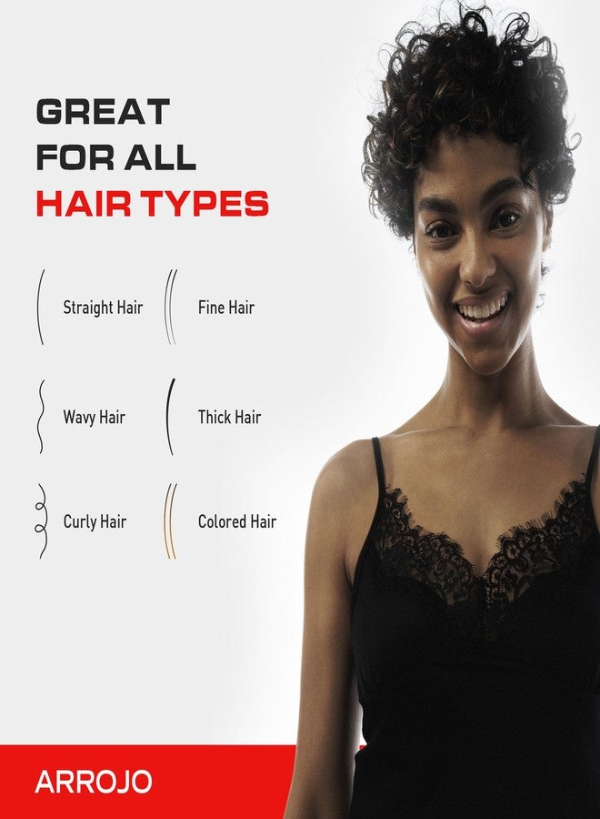 Arrojo Hair Gel for Short Hair, 5.1oz - No-Flake Styling Gel with Vitamin B5 - Strong Hold, Pliable Finish, Non-Sticky for Sleek & Modern Hairstyles - Image 5