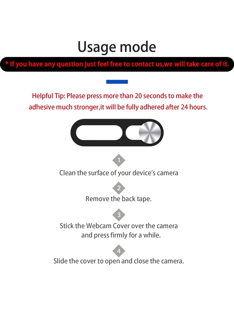 Generic - Camera Privacy Cover for iPhone 15 Pro Max, Secure Face ID Protection, Compatible with iPhone 15/14 Pro Models, 2 Pack Silver - Image 1