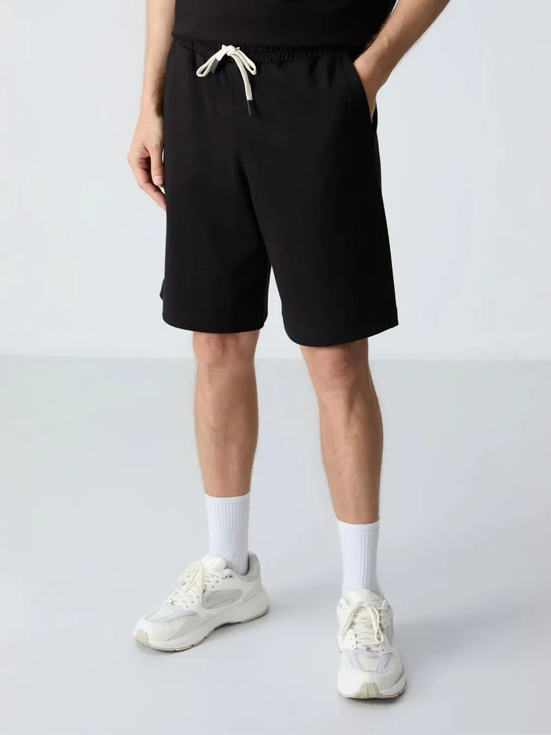 TOMMYLIFE TOMMY Men's Oversized Cotton-Blend T-Shirt And Shorts Set