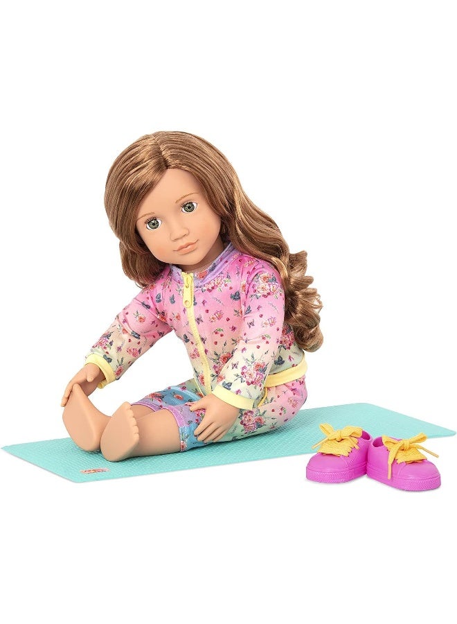 Lucy Doll, Yoga Set and Mat  - Image 3