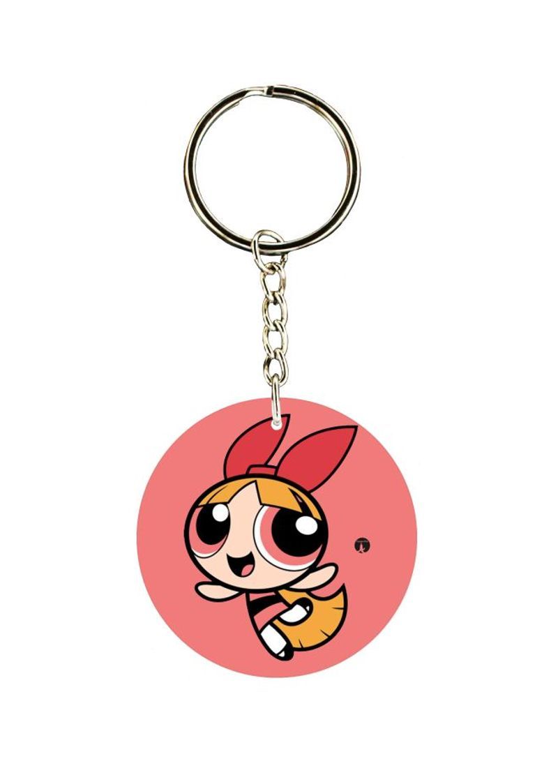 RKN Cartoon Printed Dual Sided Keychain