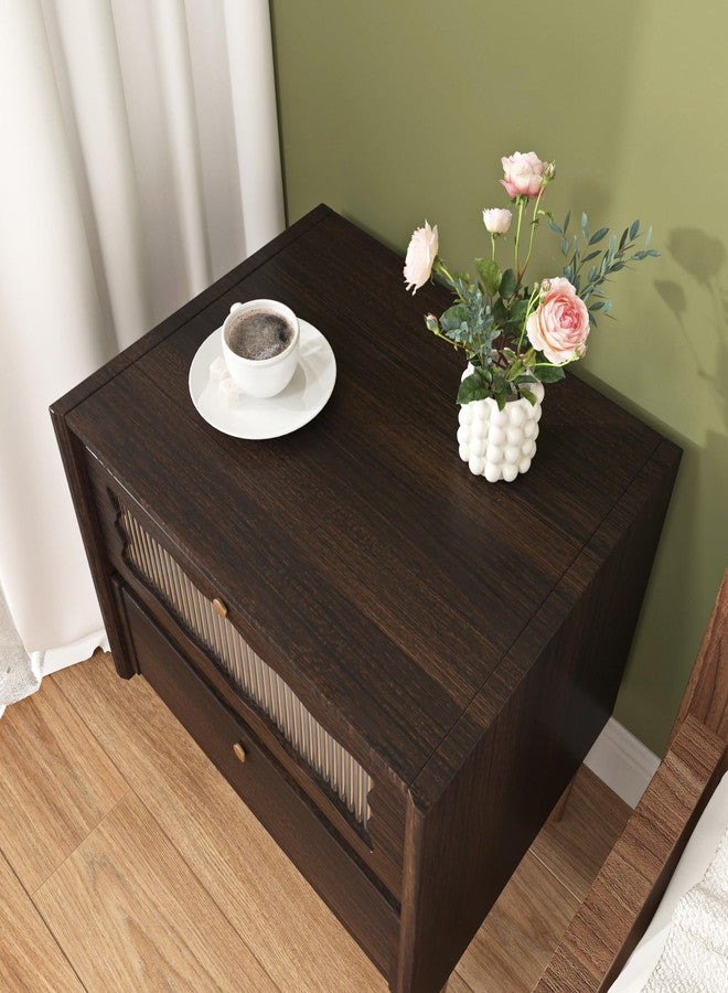 Wallercity Thick Brown Wood Grain Wallpaper Faux Wood Grain Contact Paper for Countertops Decorative Self-Adhesive Vinyl Film for Cabinets Waterproof Peel and Stick Countertops Wall Paper 15.8''x197'' - Image 4