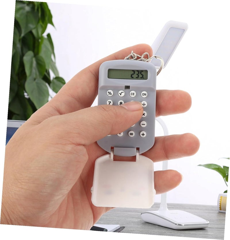 UKCOCO 2pcs Mini Portable Exam Calculators for Students Pocket Sized Electronic Counters Durable Plastic Compact Learning Tools for School Office and Everyday Use - Image 5