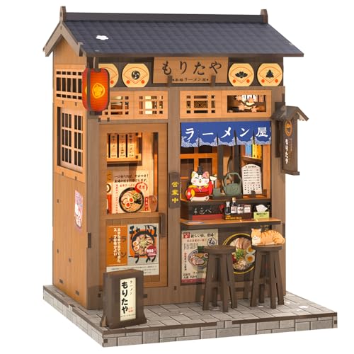 CUTEBEE Book Nook Kit DIY Miniature House Kits for Adult and Teens Dollhouse Booknook Tiny House Bookshelf 3D Wooden Puzzle DIY Craft Gifts for Family and Friends MoritaYa - Image 1