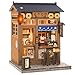CUTEBEE Book Nook Kit DIY Miniature House Kits for Adult and Teens Dollhouse Booknook Tiny House Bookshelf 3D Wooden Puzzle DIY Craft Gifts for Family and Friends MoritaYa - Image 2