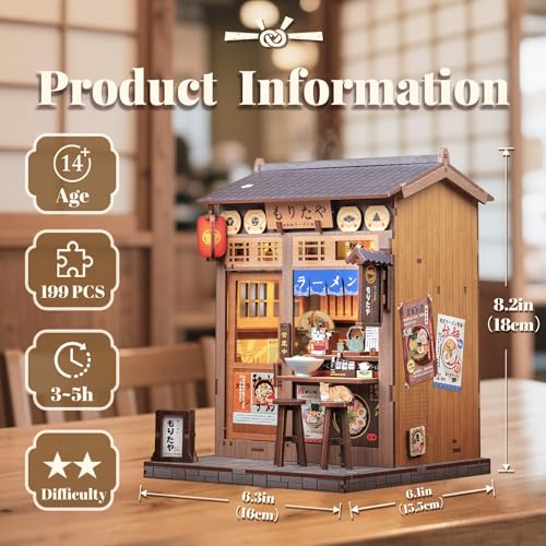 CUTEBEE Book Nook Kit DIY Miniature House Kits for Adult and Teens Dollhouse Booknook Tiny House Bookshelf 3D Wooden Puzzle DIY Craft Gifts for Family and Friends MoritaYa - Image 5