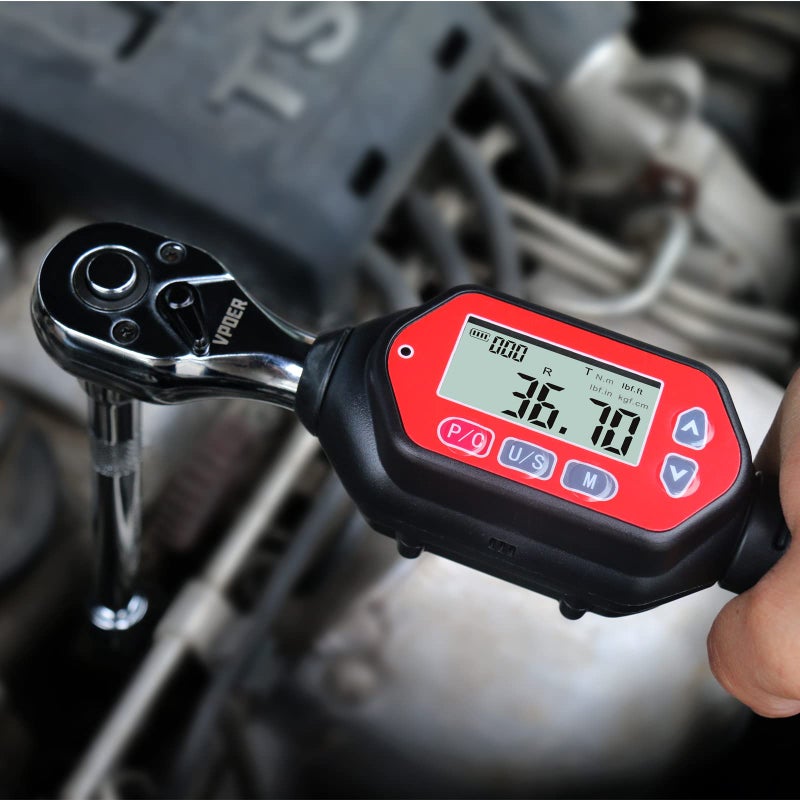 VPOER Digital Torque Wrench (1.8-60Nm 3/8") - Image 3