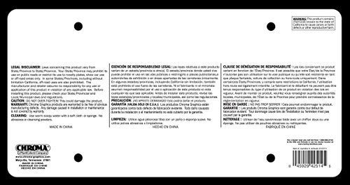 CHROMA 42519 Black Batman Logo Plastic Frame, 12x6 - Image 2