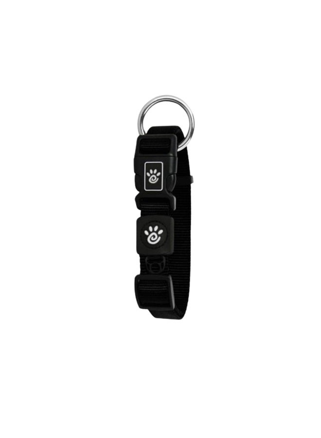 DOCO Signature O - Ring Dog Collar - 1.0 x 21-30cm[Color - Black, Size - XS] - Image 1