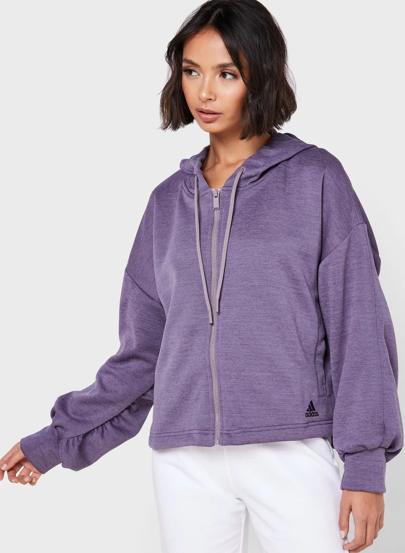Adidas Gathered Hoodie