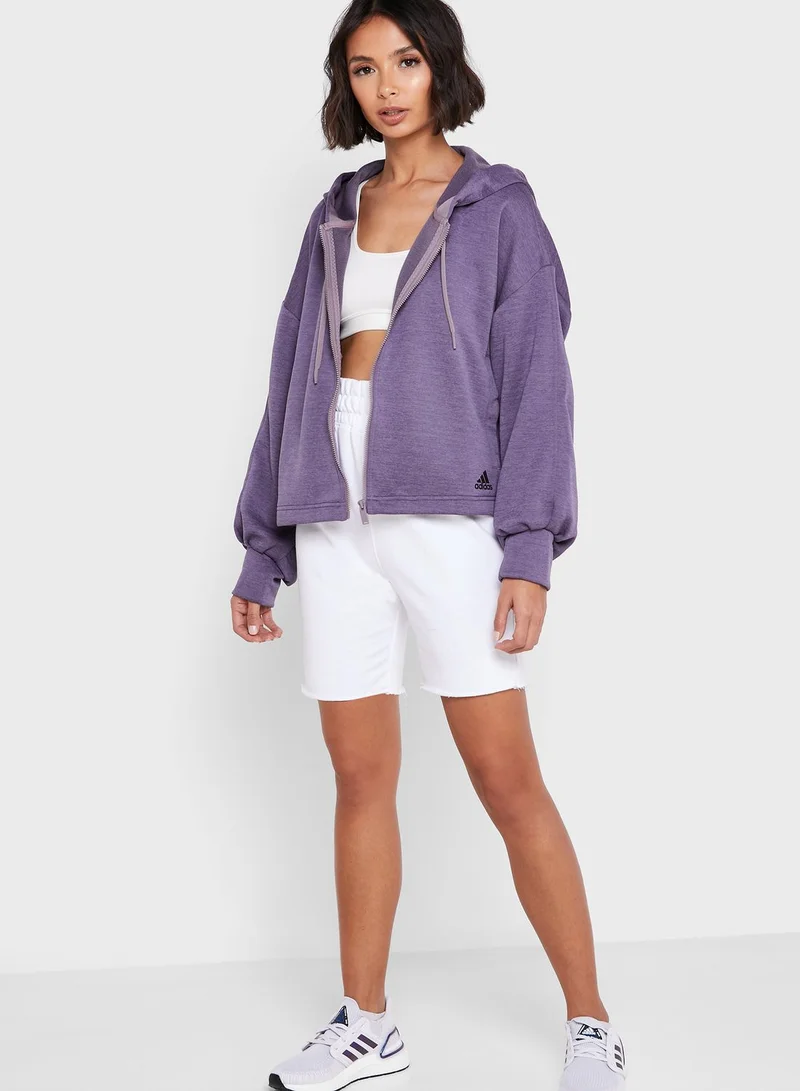 Adidas Gathered Hoodie