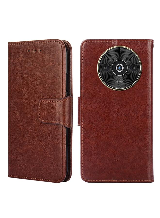 The Bros Case For Xiaomi Redmi A3 4G Crystal Texture Leather Phone Case