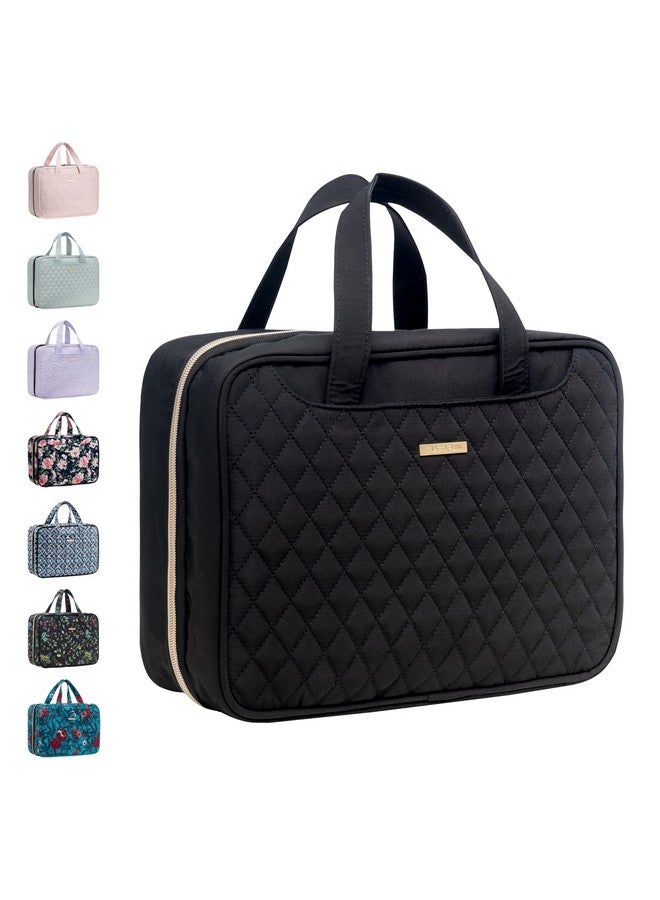 إيفر فن حقيبة أدوات الزينة للسفر من Everfun للنساء مزودة بحجرة مانعة للتسرب، ومنظمة لمستحضرات التجميل، ومجموعة أدوات الزينة، وإكسسوارات السفر الأساسية التي يجب اقتناؤها - Image 1