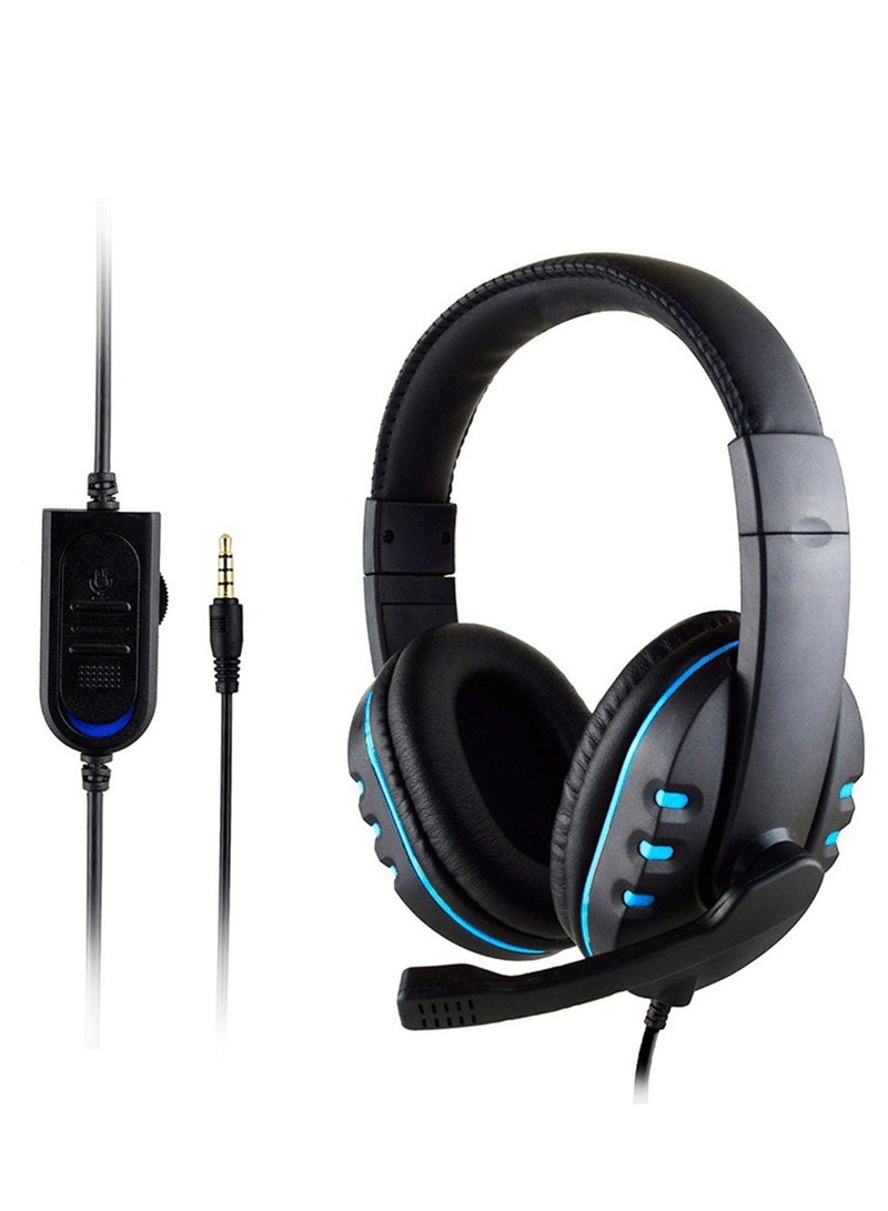 سماعات رأس سلكية للألعاب مزودة بميكروفون لأجهزة PS4/PS5/XOne/XSeries/NSwitch/PC