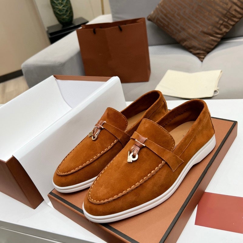23 New European Station Loafers Women'S Flat Latch Shoes Vintage Penny Shoes Slip-On Lazy Shoes Casual Shoes - Image 4
