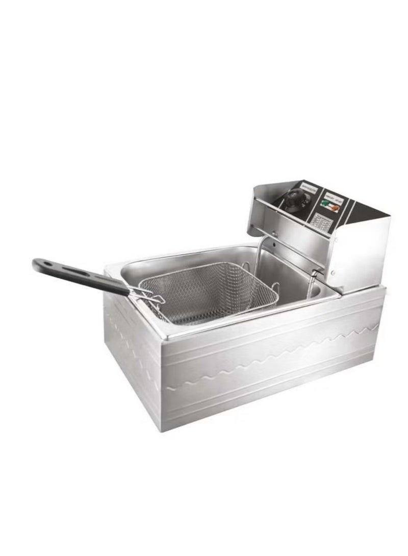 6L Deep Oil Fryer Large Size Removable Oil Container - Image 4
