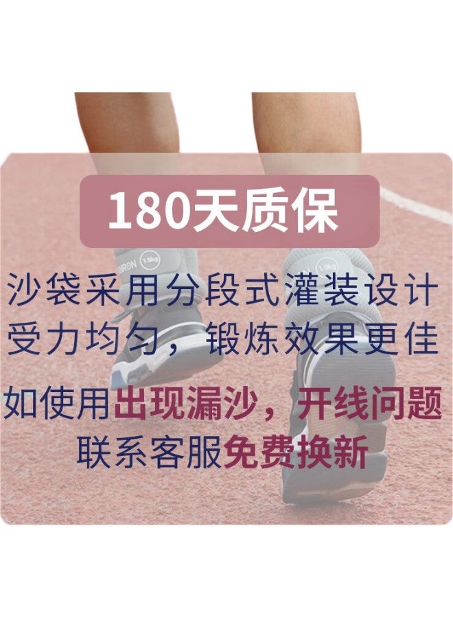 PROIRON Puli'Ai, Sandbag Leg Weights For Running Training, Rehabilitation, Children, Men And Women, Wristband Leg Sandbags, Pink, 0.5Kg*2 - Image 2