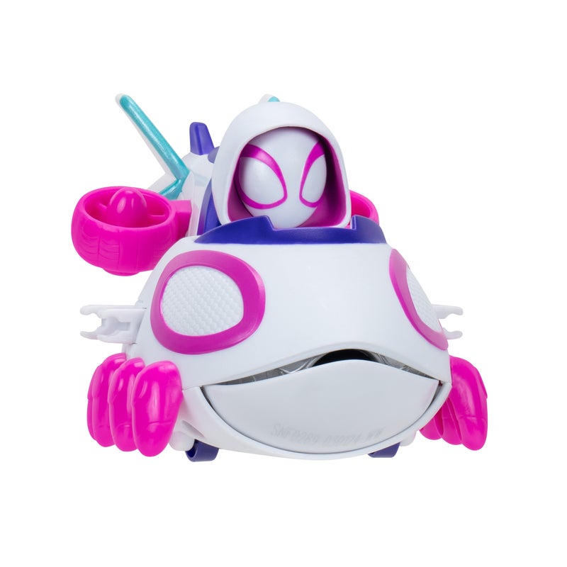 MARVEL سيارة سبايدي وأصدقائه ويب دارت زومر - سبايدر غاست | مارفل | سبايدرمان | سيارة لعبة | سيارة قابلة للتحصيل | ألعاب تشجع على اللعب الخيالي وتطوير المهارات الحركية | هدية للأطفال والرضع - Image 2