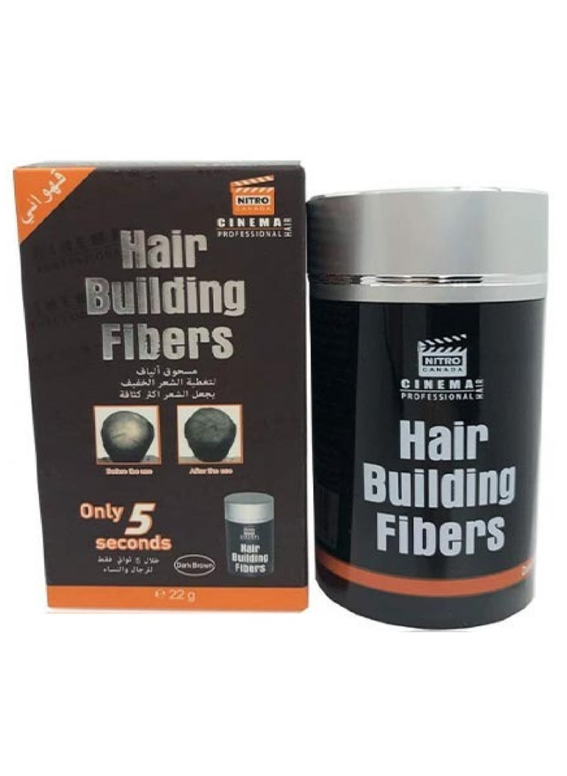 Hair Building Fibers Dark Brown 22g - pzsku/Z8E0F999E8C1AEDA751FCZ/45/_/1734088787/43b58b8d-d209-42e7-99a3-4d1c1292b217