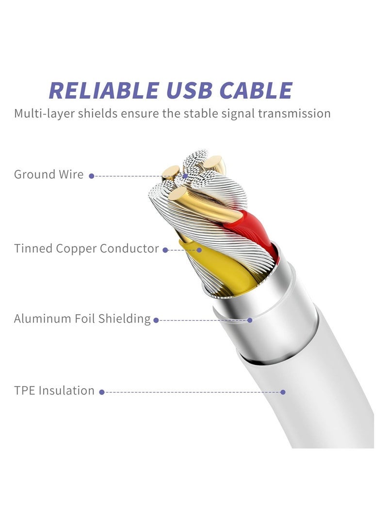 Gravity i.Phone Charger Fast Charging,[MFi Certified] 2Pack 20W Type C Fast Charger Block with 6FT USB C Charger Cable Compatible for i.Phone 14/13/12/11 Pro Max/11/Xs Max/XR/X,i.Pad,AirPods Pro - Image 4