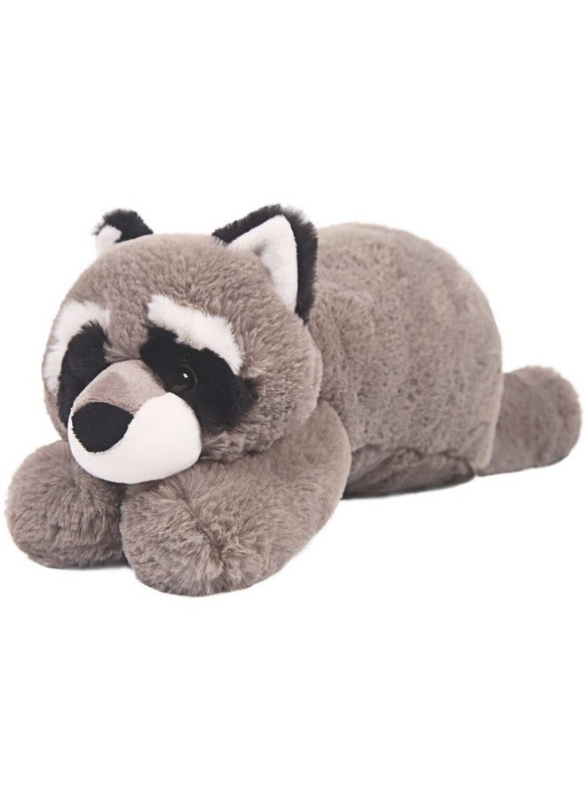 ARELUX Soft 18in Raccoon Stuffed Animals: Raccoon Plush Cute Cuddly Body Pillow Hug Sleeping Fluffy Wild Animal Toys Bed Decor Plushie Doll Friends Family Member - Image 1