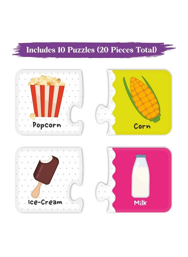 Webby Made of 2 Pieces Learning Pack Jigsaw Puzzle, Montessori Early Educational Pre School Puzzle Toys for 2+ Years Kid - Image 2