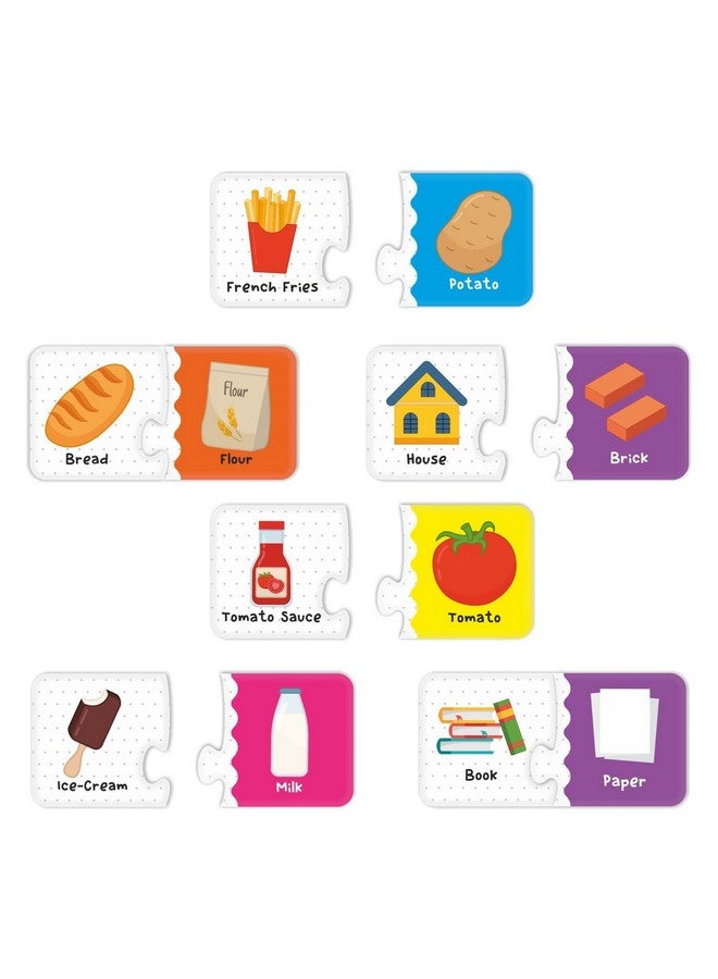 Webby Made of 2 Pieces Learning Pack Jigsaw Puzzle, Montessori Early Educational Pre School Puzzle Toys for 2+ Years Kid - Image 4