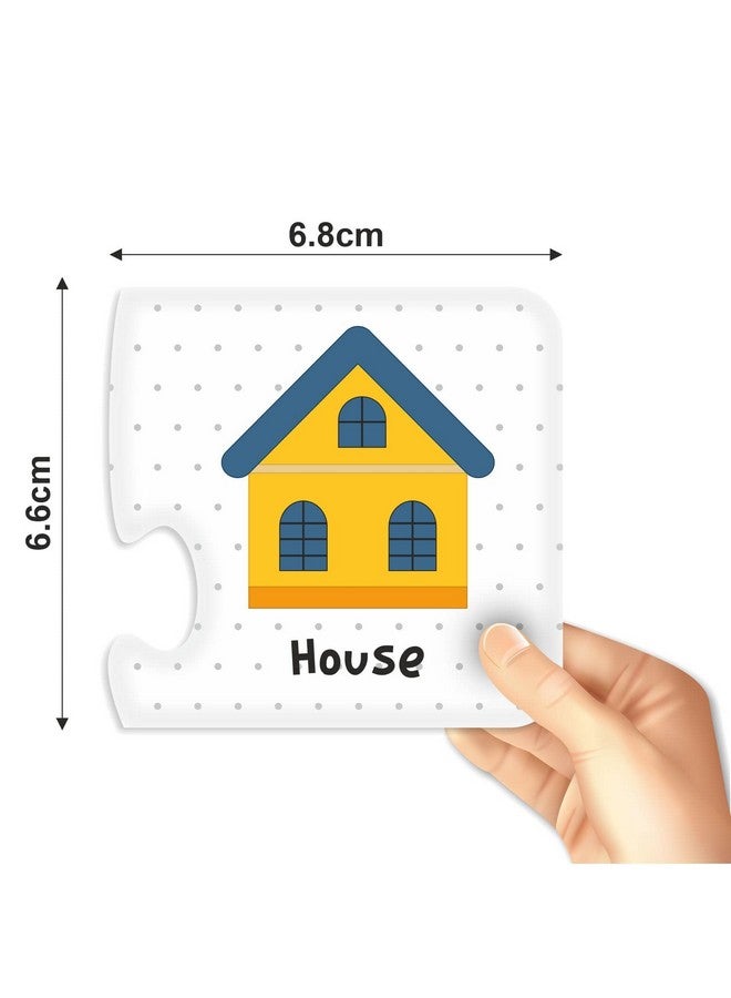 Webby Made of 2 Pieces Learning Pack Jigsaw Puzzle, Montessori Early Educational Pre School Puzzle Toys for 2+ Years Kid - Image 3