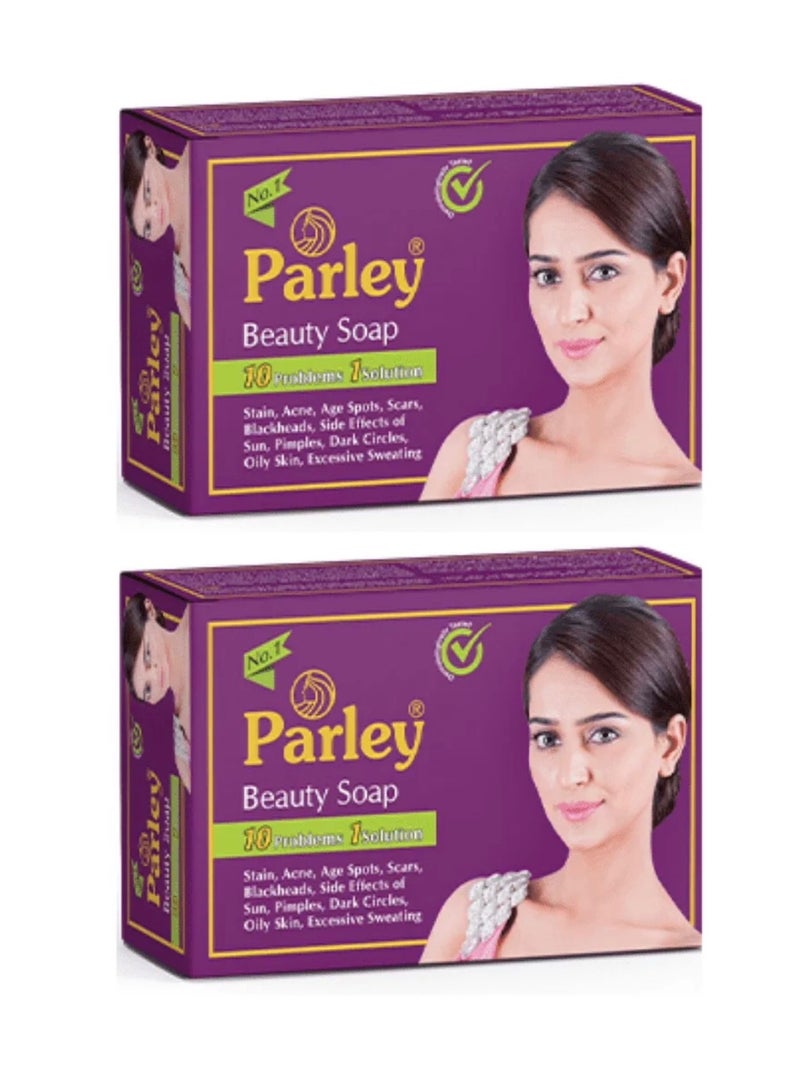Parley Beauty Soap, 100g (Pack of 2) - For 10 Skin Problems