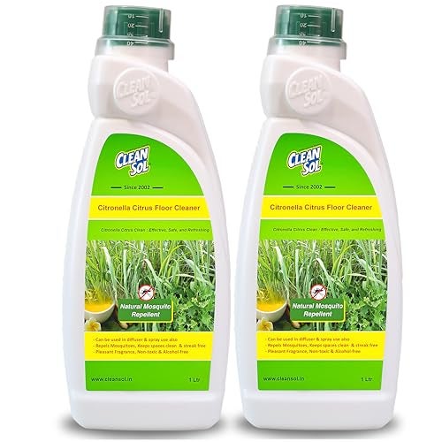 Cleansol Citronella Citrus Floor Cleaner – 2 L | Natural Disinfectant & Pet‑Safe Herbal Cleaner | Mosquito‑Repellent & Multipurpose Surface Cleaner - Image 1