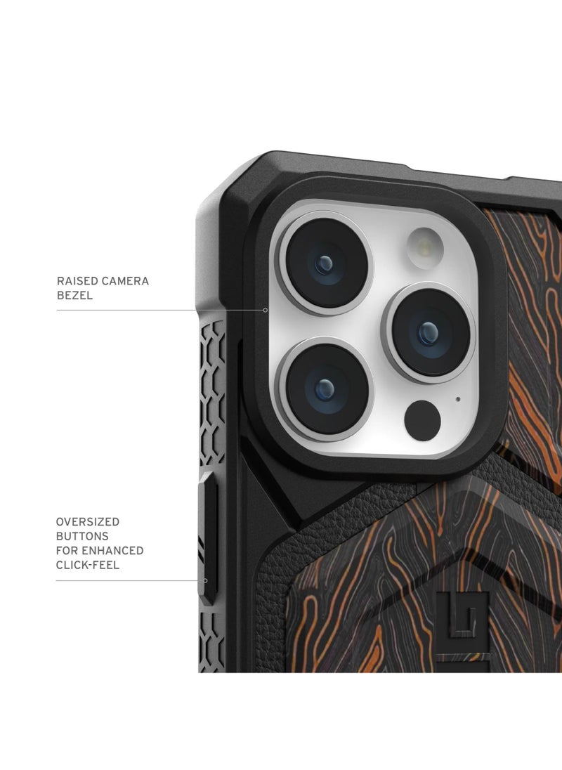 ICARLUS Carbon Cover for Apple iPhone 15 Pro Max Case Compatibility with MagSafe  - Image 3