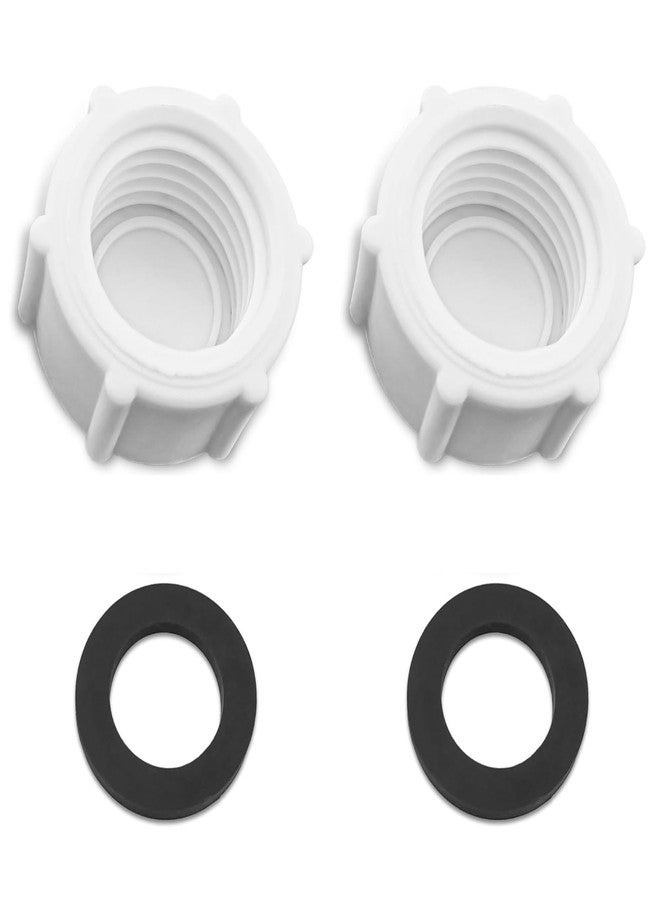 WFCYX Drain Valve Cap Compatible with Intex Pools 11456 & 11385 Sand Filter Drain Cap with O-Ring for Above Ground Pool, Drain Plug Cap for Sand Filter Pumps and Combo Replacement Parts,SF90110-1,SF60110-2 - Image 1