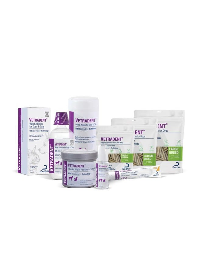 Vetradent Veggie Dental Chews for Dogs - Small - Image 3