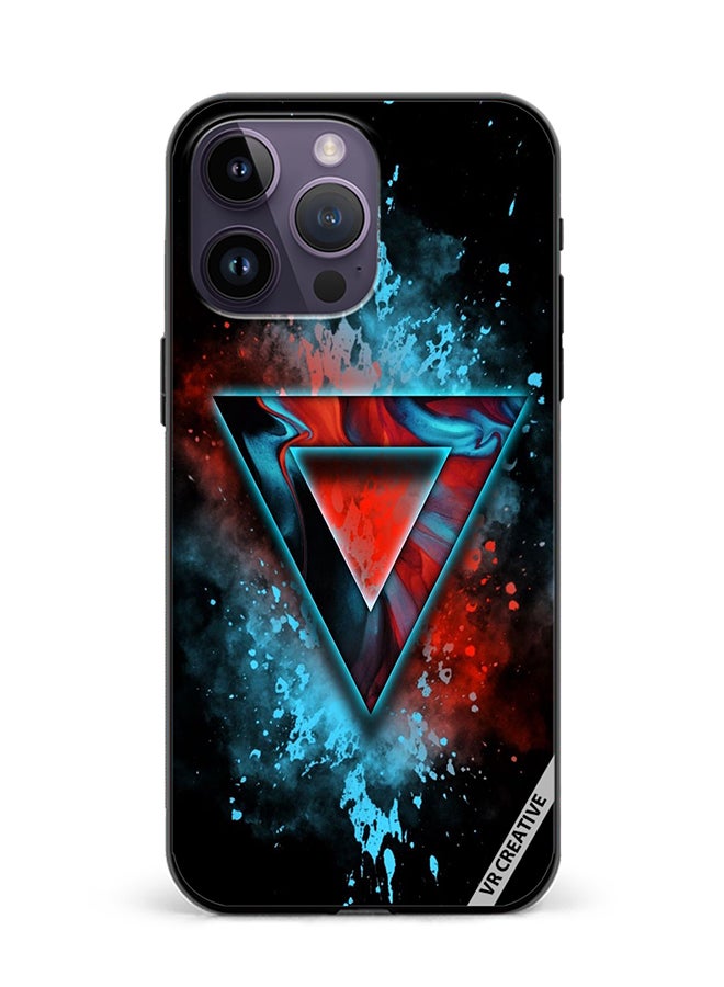 VR CREATIVE Protective Case Cover For Apple iPhone 16 Pro Max Logo Design Multicolour