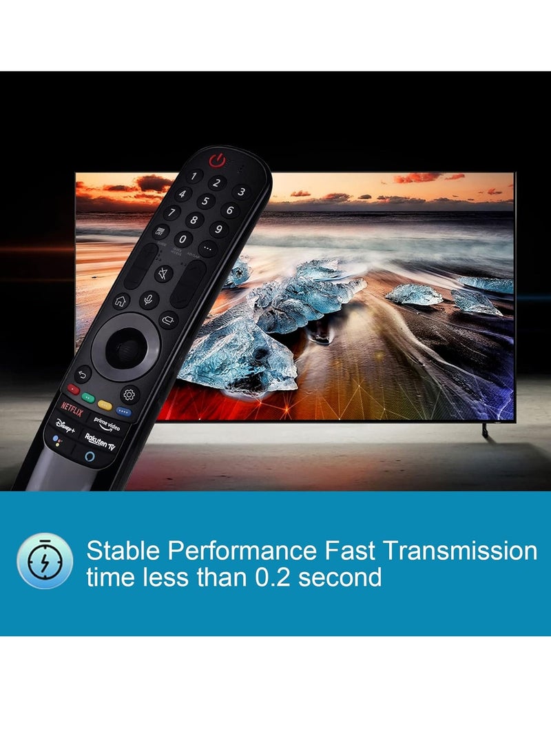 ELTRAZONE AN-MR21GA Magic Voice Remote Control for LG TV 2021 Models with battery - Image 3