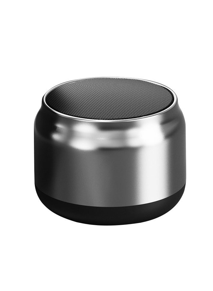 YGYQZ Wireless Bluetooth Audio Outdoor Portable Mini Audio Car Subwoofer Mini Bluetooth Speaker Gray - Image 2