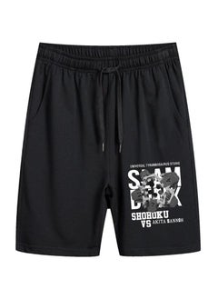 KUYING New Slam Dunk Master Printed Loose Five Point Casual Pants  - Image 1
