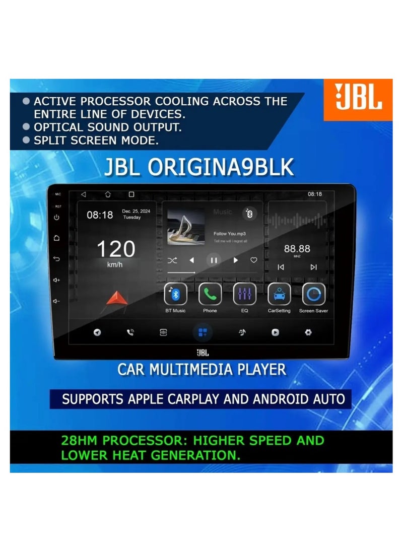 JBL 10 Inch JBL Android Car Stereo 4GB RAM 64GB Memory With Apple Carplay Android Auto Wireless WiFi DSP FM&AM BT AHD Camera Included  - Image 4