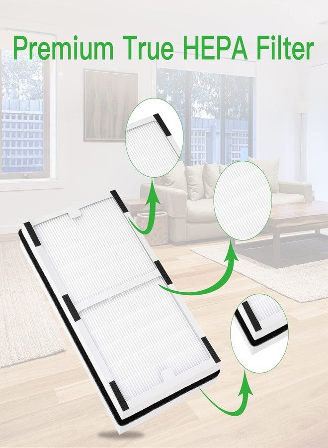 Hongfa Idylis Idylis Air Purifier Filter C Replacement Set，2 Pack Hepa & 2 Carbon Filters Set for Idylis Air Purifiers IAP-10-280, IAP-10-200, Part # IAF-H-100C, IAFH100C - Image 4