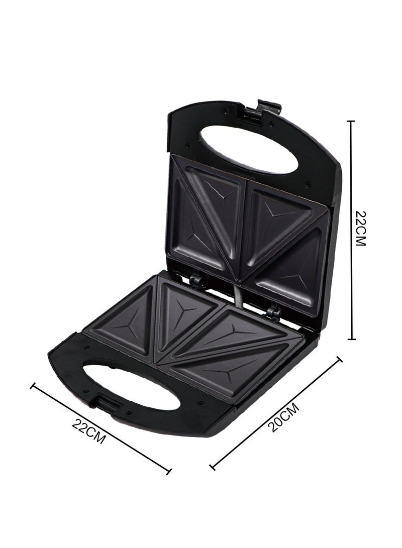 آر إيه أف ماكينة ساندويتش تسخين منزلية على الوجهين ماكينة إفطار متعددة الوظائف ماكينة الخبز - Image 3